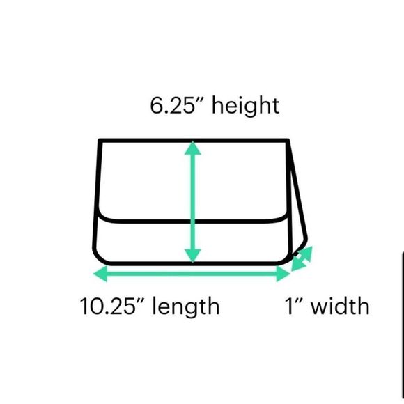 Calvin Klein Large Pink Blush Wristlet Wallet Clutch - 10.25" L, 6.25" H, 1" D - Picture 13 of 13